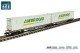 REE Modeles NW232, EAN 2000075510662: N Containertragwagen 2x 45`Ambrogio Int. Container, NOVA