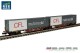 REE Modeles NW234, EAN 2000075510686: N Containertragwagen 2x 45`CFL muldimodal Container, Touax