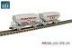 REE Modeles NW317, EAN 2000075536693: N Set 2x Getreidewagen Transcereales Esmery-Caron + CTC SNCF