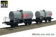 REE Modeles WB106, EAN 2000003481569: H0 2er Set Kesselwagen ERMEWA SNCF