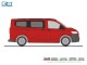 Rietze 11711, EAN 4037748117116: VW T7 Kasten rot