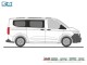Rietze 11713, EAN 4037748117130: VW T7 Bus weiß