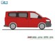 Rietze 11714, EAN 4037748117147: VW T7 Bus rot