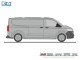 Rietze 11717, EAN 4037748117178: VW T7 Kasten grau