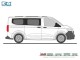 Rietze 11725, EAN 4037748117253: VW e-T7 Bus weiß