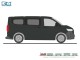 Rietze 11726, EAN 4037748117260: VW e-T7 Bus graphite