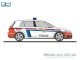 Rietze 53207, EAN 2000075592491: 1:87 VW Golf 7 GTI Police (LU)