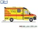Rietze 76086, EAN 2000076000766: System Strobel RTW´18 Rettungsdienst Ammerland