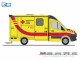 Rietze 76134, EAN 4037748761340: Strobel RTW DRK Merseburg