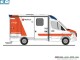 Rietze 76135, EAN 4037748761357: 1:87 Strobel RTW 18 Malteser Leverkusen