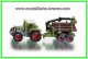 Siku 1645, EAN 4006874016457: Traktor mit Forstanhänger