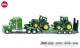 Siku 1837, EAN 4006874018376: Tieflader mit John Deere