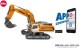 Siku 6741, EAN 4006874067411: Siku Control, 1:32 Liebherr R980 SME Raupenbagger mit Bluetooth App-Steuerung