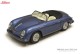 Schuco 450031800, EAN 4007864048106: 1:18 Porsche 356 Speedster, blau-metallic