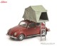 Schuco 450377500, EAN 4007864045686: 1:43 VW Käfer Ovali mit Dachzelt, rot
