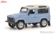 Schuco 452027500, EAN 4007864046188: 1:64 Land Rover Defender, hellblau/weiß