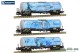 Sudexpress S783903, EAN 2000075313423: Set 1 3x Kesselwagen BSAS, Pike Fish, Tiger, Gorila