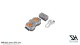 Stone Heap SH-9012, EAN 9180015850317: Fernbedienung und Akkubox