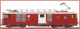 Bemo 1363202, EAN 2000075212931: FO Gepäcktriebwagen Tujetsch mit Sound