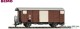 Bemo 2250108, EAN 2000075779861: H0m DC Gedeckter Güterwagen Gb 5018 RhB