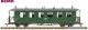Bemo 3020800, EAN 2000008457606: H0e DC Personenwagen 970-473 Museumswagen Schönheide DR