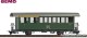 Bemo 3233125, EAN 2000075490797: H0m DC RhB Personenwagen AB2 1415