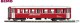 Bemo 3255158, EAN 2000075780287: H0m DC Einheitswagen B 2308 EW I Berninabahn RhB