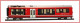 Bemo 3298162, EAN 2000075213112: H0m DC RhB Endwagen Bi 576 01 mit Innenbeleuchtung