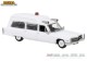 Brekina 10227, EAN 4026538102272: Cadillac Miller Ambulance als weißer Bausatz