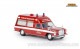 Brekina 13823, EAN 4026538138233: H0/1:87 Mercedes-Benz /8 KTW Roskilde Brandvaesen (NL)