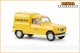 Brekina 14726, EAN 2000008658485: Renault R4 FG Gondrand