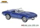 Brekina 18028, EAN 4026538180287: Corvette C2 Cabrio, blau