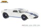 Brekina 18551, EAN 4026538185510: Ford GT40 1966 weiß/blau