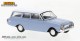 Brekina 19475, EAN 2000075647559: Ford Taunus P3 Turnier (1964), hellblau / weiß