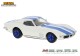Brekina 19991, EAN 4026538199913: Corvette C3, Coupe weiß