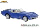 Brekina 19992, EAN 4026538199920: Corvette C3, Cabrio blau