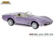 Brekina 19995, EAN 402653819995: Corvette C3, Cabrio violett
