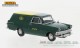 Brekina 20076, EAN 4026538200763: 1:87 Opel P2 Kasten belgische Bahn 1960 (B)