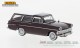 Brekina 20138, EAN 4026538201388: 1:87 Opel P2 Caravan 1960 dunkelrot