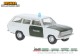 Brekina 20436, EAN 4026538204365: Opel Kadett B CarAVan Polizei
