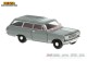 Brekina 20477, EAN 4026538204778: Opel Rekord B CarAVan grau