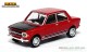 Brekina 22531, EAN 4026538225315: H0/1:87 Fiat 128 Rallye, rot/schwarz 1969