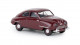 Brekina 28600, EAN 4026538286002: Saab 92, dunkelrot,