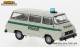 Brekina 30819, EAN 4026538308193: 1:87 Skoda 1203 Bus Policie (CZ) 1969
