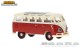 Brekina 31860, EAN 4026538318604: VW T1b Samba rot/elfenbein