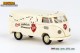 Brekina 32776, EAN 4026538327767: H0/1:87 VW T1b Kasten Nölke Dauerwurst 1960