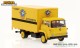 Brekina 35918, EAN 4026538359188: 1:87 Bedford TK Koffer-LKW Visser Autodiensten mit schwarzen Streifen (NL)