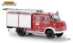 Brekina 47175, EAN 2000075313867: H0/1:87 Mercedes-Benz LAF 1113 TLF 16 Feuerwehr Metzingen 1972