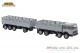 Brekina 58533, EAN 4026538585334: H0/1:87 Fiat 691 Millepiedi Pritschen-Hängerzug grau