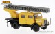Brekina 71766, EAN 2000075610706: 1:87 IFA S 4000-1 Servicewagen mit Drehleiter der Feuerwehr